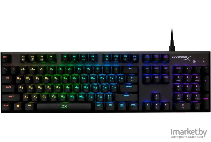 Клавиатура Kingston HyperX Alloy FPS RGB [HX-KB1SS2-RU]