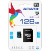 Карта памяти A-data microSDXC (Class 10) 128GB + адаптер (AUSDX128GUICL10A1-RA1)