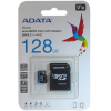 Карта памяти A-data microSDXC (Class 10) 128GB + адаптер (AUSDX128GUICL10A1-RA1)