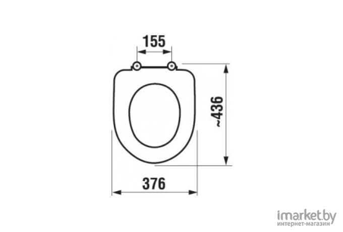 Сиденье для унитаза Jika Olymp 8932823000631