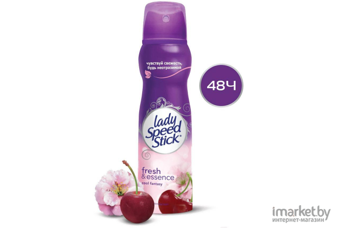 Дезодорант-спрей Lady Speed Stick Fresh and Essence Perfect Look Арбуз (150мл)