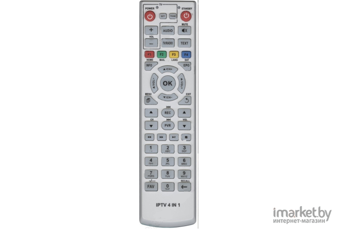 Пульт ДУ Huayu Zala IP-TV 4 в 1 [HOB988]