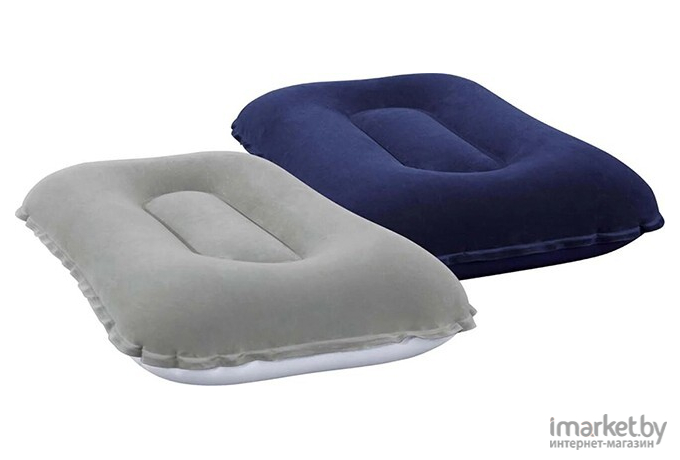 Надувная подушка Bestway Flocked Air Camp Pillow 67121