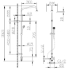 Душевые комплекты Bravat Fit D283CP-2-RUS