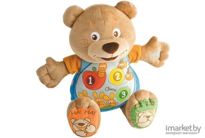 Развивающая игрушка Chicco Говорящий мишка Teddy (60014000180)