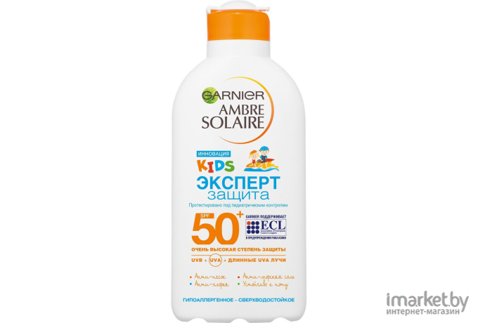 Спрей солнцезащитный Garnier Ambre Solaire. Эксперт Защита SPF 50 для светлой кожи (200мл)