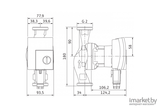 Насос Wilo Yonos PICO 30/1-4 (4164033)