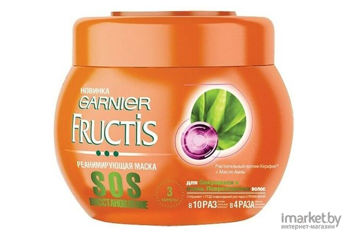 Маска для волос Garnier Fructis SOS восстановление 300мл