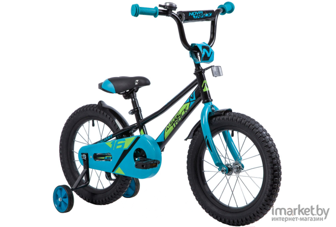 Велосипед детский Novatrack Valiant 16 2019 черный [163VALIANT.BK9]