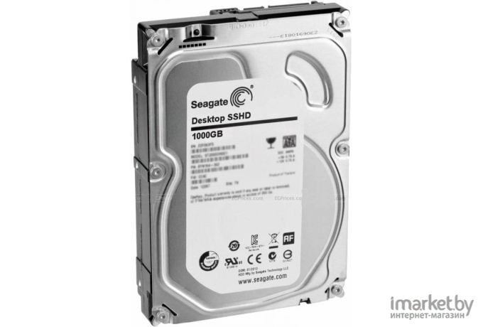 Гибридный жесткий диск Seagate Desktop SSHD 1TB (ST1000DX001)