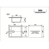 Мойка кухонная Ulgran U-406 (310 серый)
