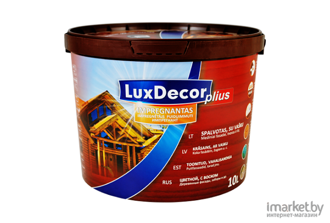 Пропитка LuxDecor Plus 5л дуб