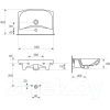 Умывальник Cersanit Carina 55В / S-UM-CAR55/1