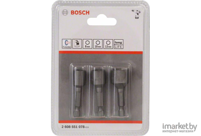 Набор однотипного инструмента Bosch 2.608.551.078