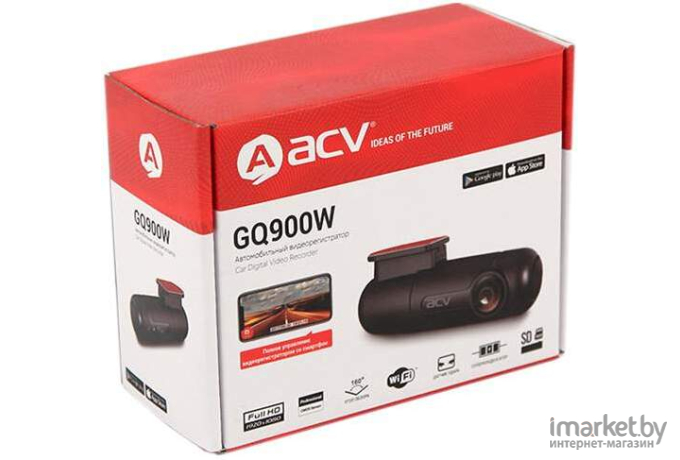 Автомобильный видеорегистратор ACV GQ900W