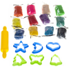 Набор для творчества Genio Kids Тесто-пластилин 12 цветов [TA1068V]