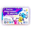 Набор для творчества Genio Kids Тесто-пластилин 12 цветов [TA1068V]