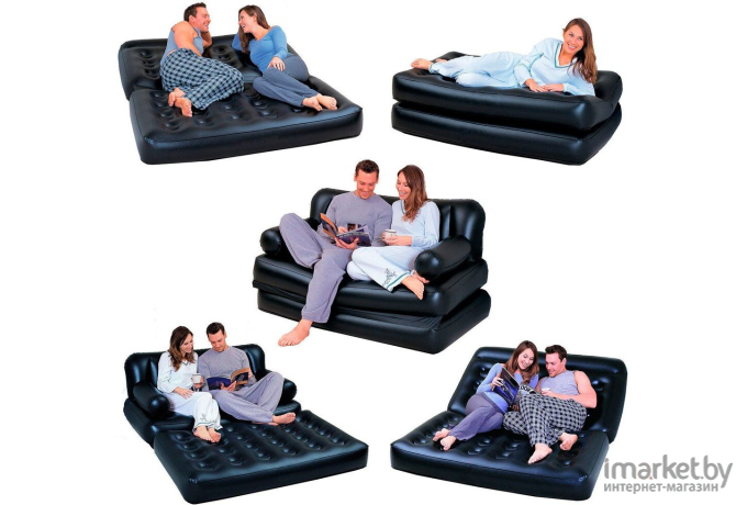 Надувной диван-кровать Bestway Double 5-in-1 Multifunctional Couch 75054
