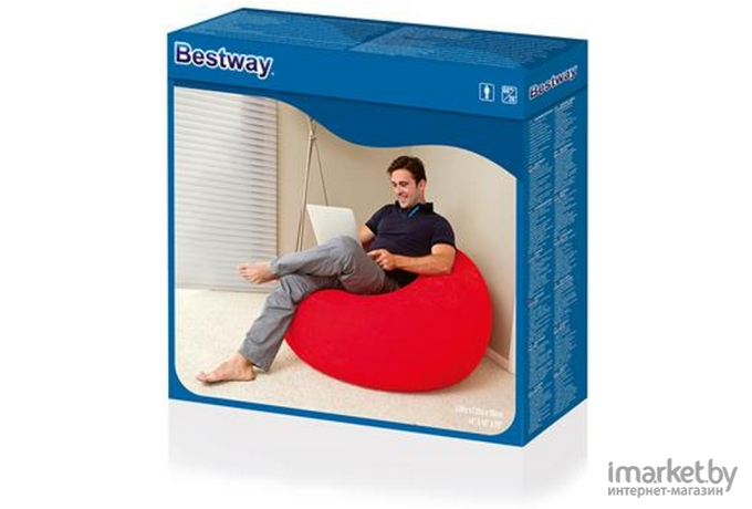 Надувное кресло Bestway Inflate-A-Chair 75052