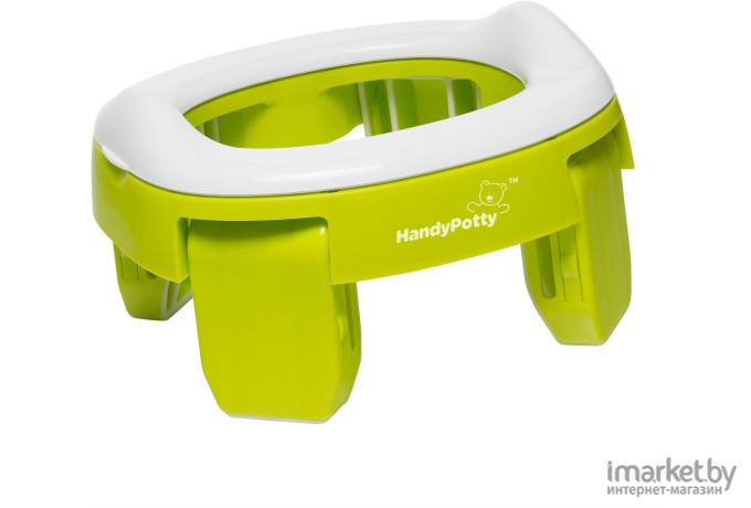 Детский горшок Roxy-Kids HandyPotty дорожный / HP-250GR (лайм)