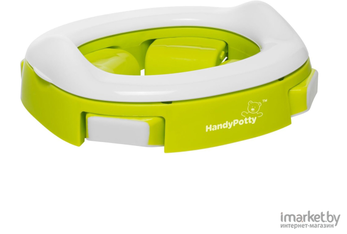 Детский горшок Roxy-Kids HandyPotty дорожный / HP-250GR (лайм)