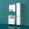 Мебель для ванных комнат Акваль Шкаф с зеркалом Афина 60 (левый) [АФИНА.04.61.00.N]