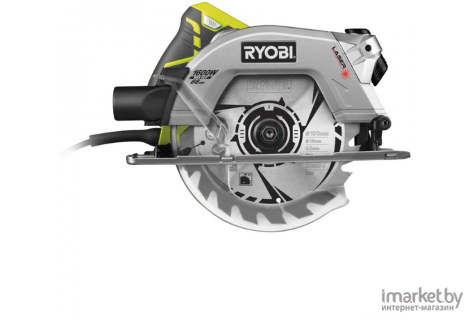 Электропила RYOBI RCS1600-KSR зеленый/серый [5133003387]