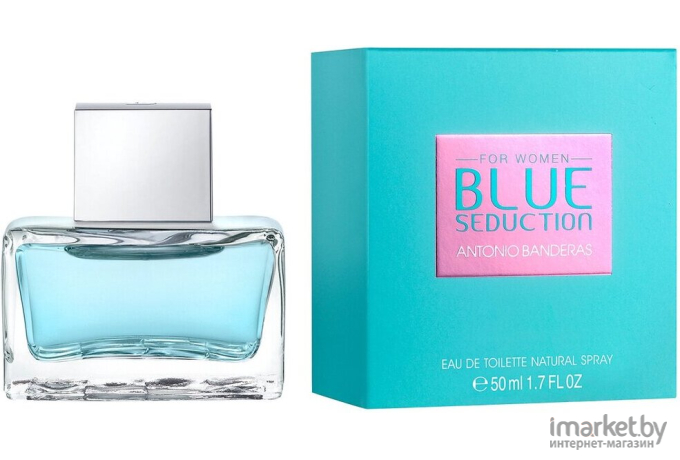 Туалетная вода Antonio Banderas Blue Seduction For Women 80мл