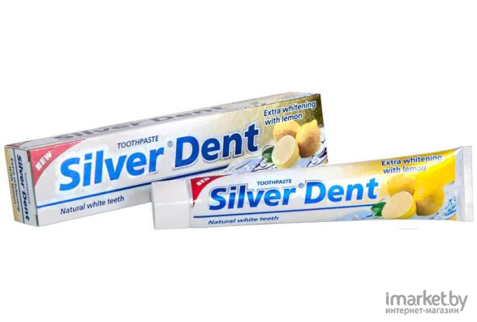 Зубная паста Modum Silver Dent экстра отбеливание с лимоном (100г)