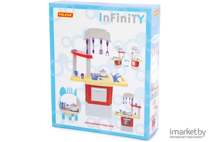 Детская кухня Полесье Infinity basic №1 / 42279 (в коробке)