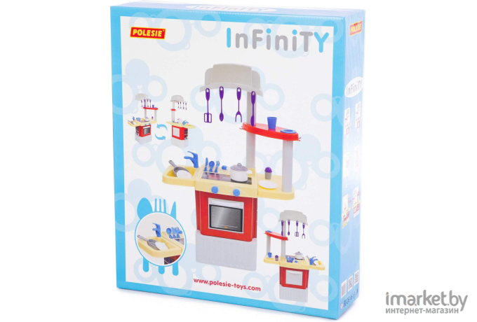 Детская кухня Полесье Infinity basic №1 / 42279 (в коробке)