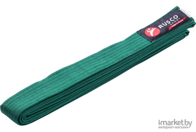 Пояс для кимоно RuscoSport 260см зеленый
