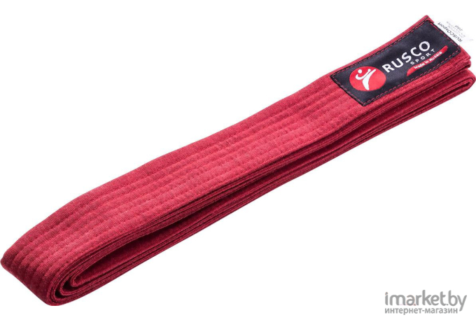 Пояс для кимоно RuscoSport 260см красный