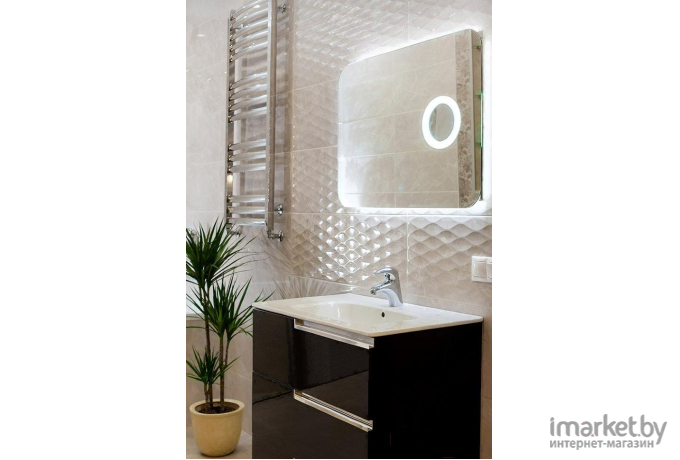 Зеркало для ванной Континент Elegant Led 80x60