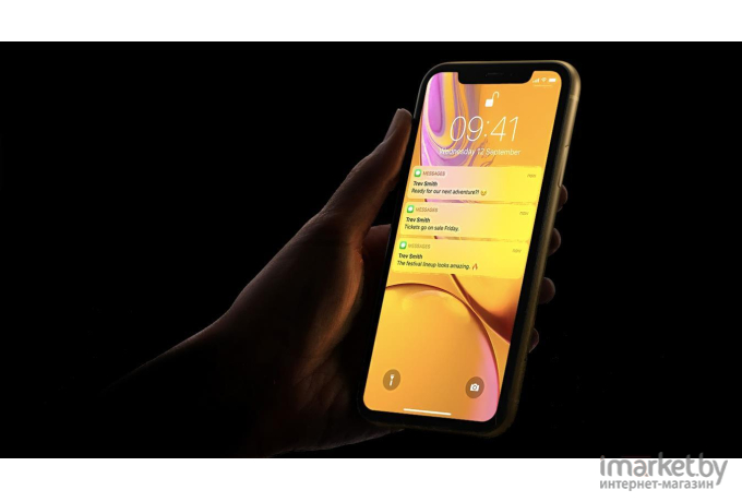 Мобильный телефон Apple iPhone XR 64GB желтый [MRY72]