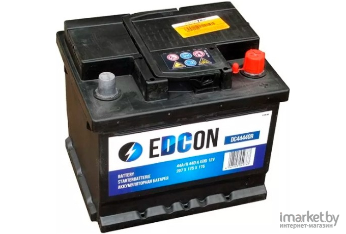 Автомобильный аккумулятор Edcon DC44440R (44 А/ч)