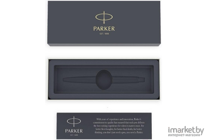 Ручка шариковая Parker Jotter Essential Satin Black CT 1953184