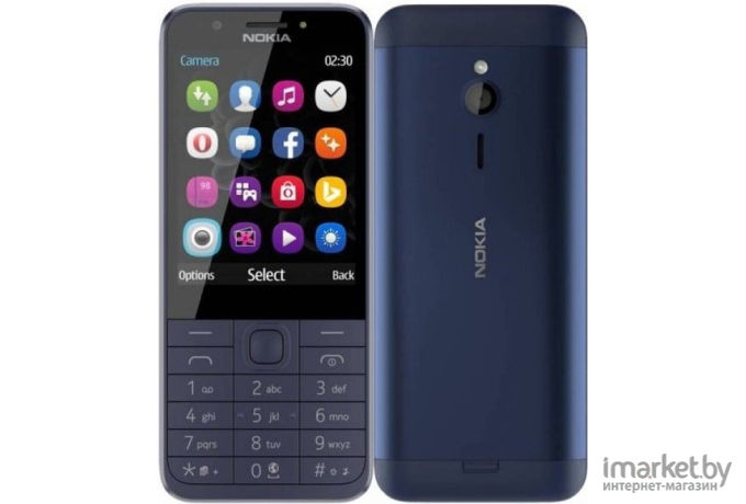 Мобильный телефон Nokia 230 Dual Sim Blue [16PCML01A02]