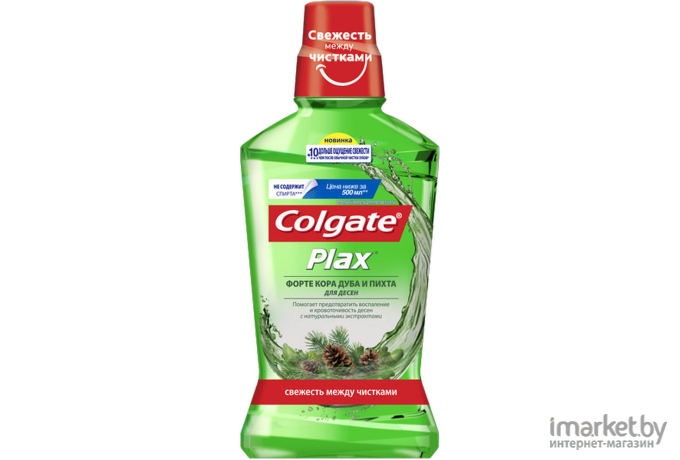 Ополаскиватель для полости рта Colgate Plax Форте кора дуба и пихта (500мл)