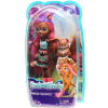 Кукла с аксессуарами Mattel Enchantimals Санча Белочка с питомцем / FMT61