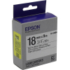 Расходный материал Epson Лента прозрачная LK5WBN Std Blk/Wht 18/9 [C53S655006]