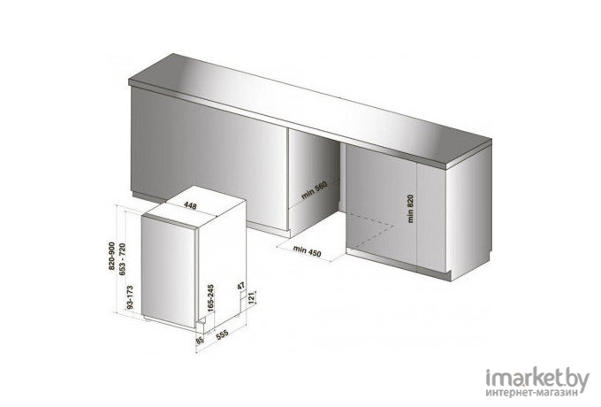 Посудомоечная машина Indesit DSIC 3M19