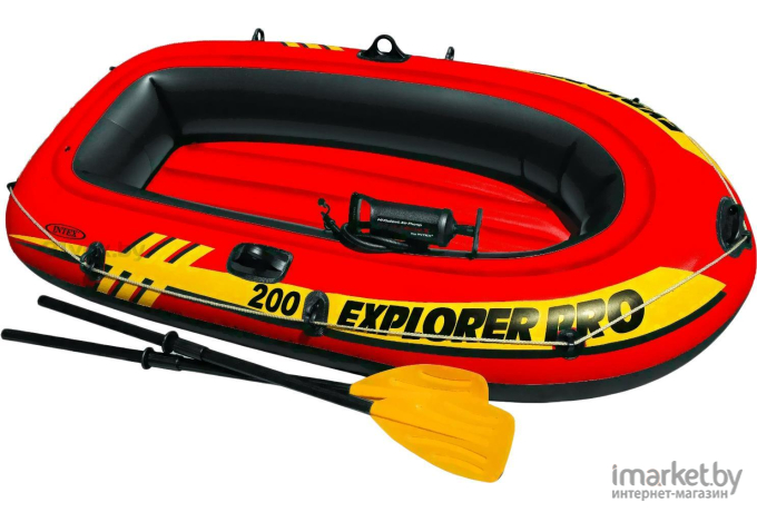 Надувная лодка Intex 58357NP Explorer 200 Set