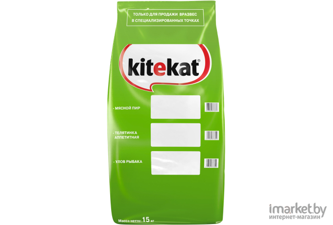 Корм для кошек Kitekat Мясной пир 15 кг