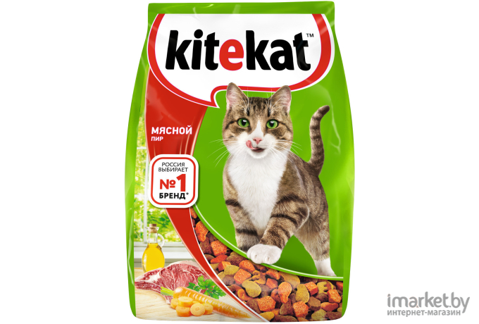 Корм для кошек Kitekat Мясной пир 15 кг