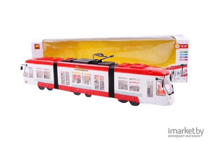 Трамвай игрушечный Big Motors Городской трамвай [1258]