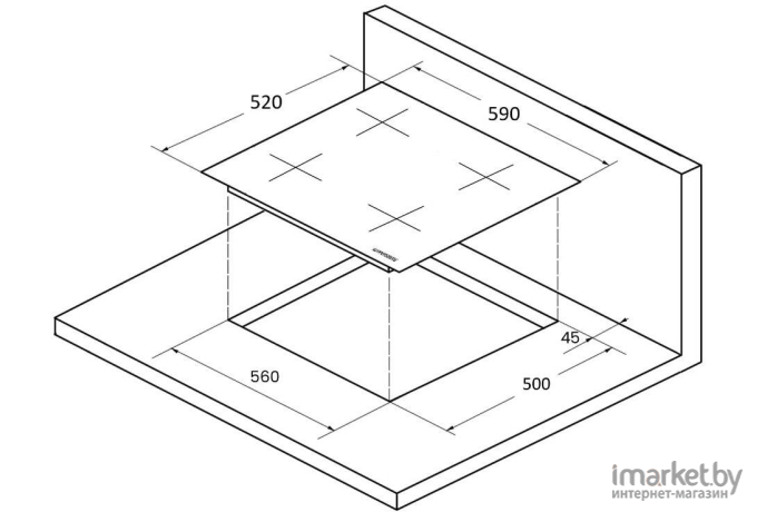 Варочная панель KUPPERSBERG ICS 604 W