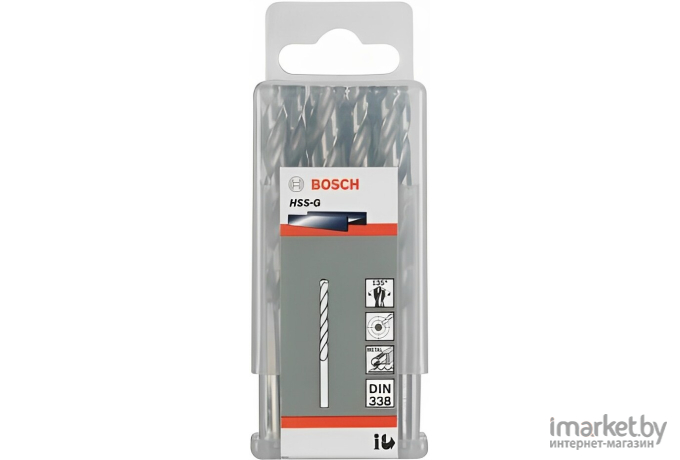 Сверло Bosch HSS-G Standard 4.1 мм по металлу (-10-) [2.608.585.486]