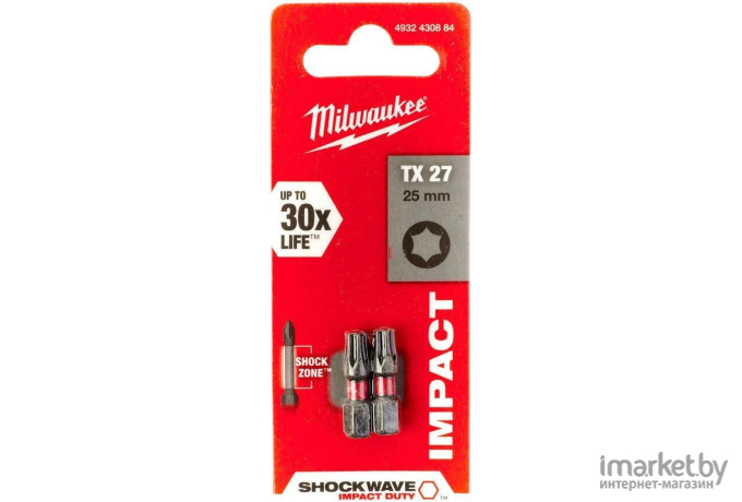 Набор оснастки Milwaukee Shockwave Impact Duty 4932430884