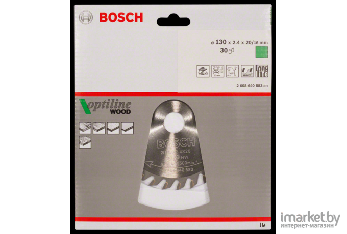 Диск пильный Bosch 2.608.640.583